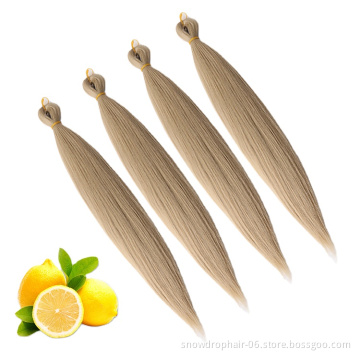 Wholesale Gold Vendors Silky Bone Straight Braiding Synthetic Hair Braid Extension Attachment Jumbo bone Straight Hair